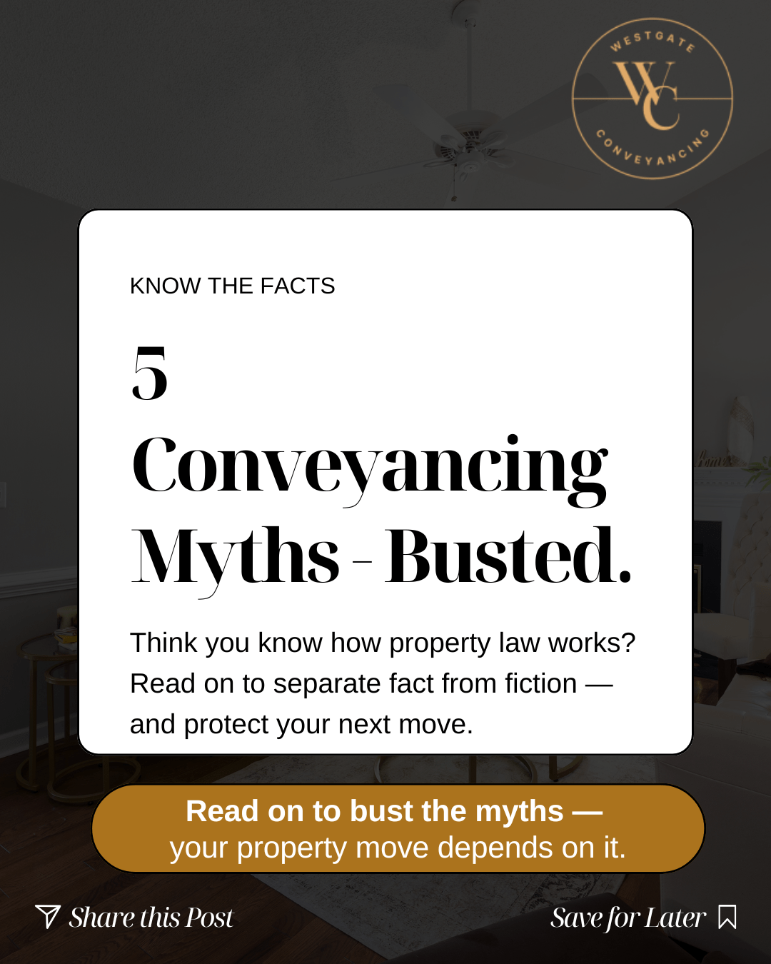5 Conveyancing Myths Busted - What Every Victorian Property Buyer and Seller Needs to know
